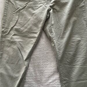 Men's Banana Republic Olive Green Traveler Jeans